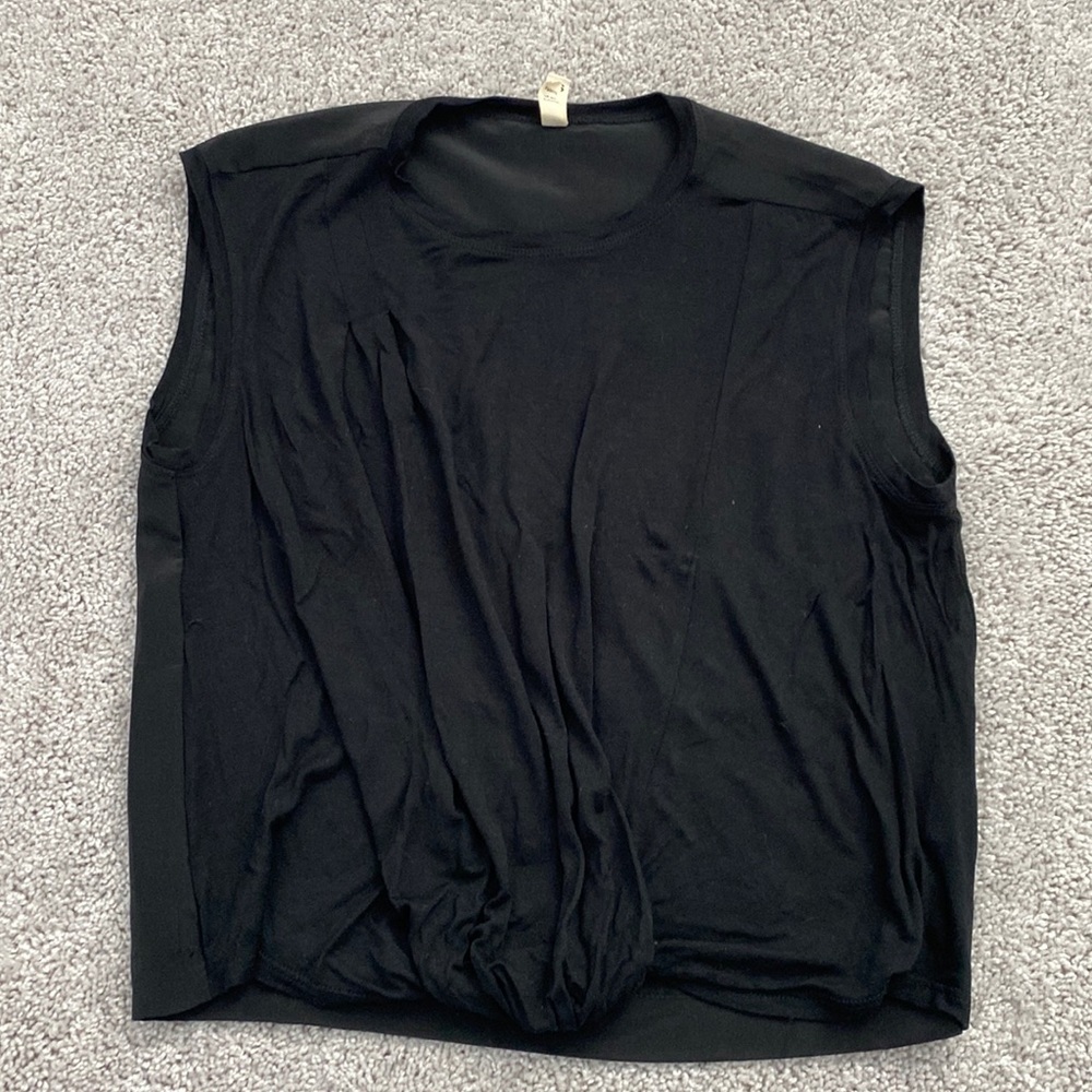 Anthropologie Black Sleeveless Tank